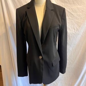 Boston Proper Black Tailored Blazer - Size 10